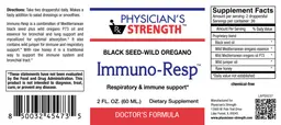 Label for Immuno-Resp