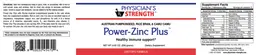 Label for Power-Zinc Plus