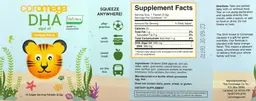 Label for DHA Algal Oil Orange Flavor