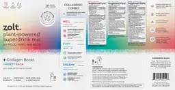 Label for Even +Collagen Boost