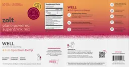 Well + Full-Spectrum Hemp Tropical Orang