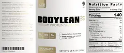 Label for BodyLean25 Chocolate
