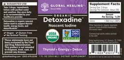 Label for Detoxadine