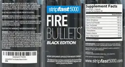 Label for Fire Bullets Black Edition
