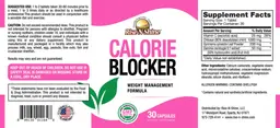 Label for Calorie Blocker