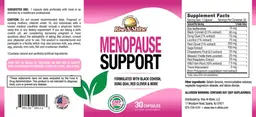 Label for Menopause Support