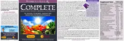 Label for Women's Life Rx Complete