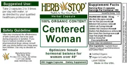 Label for Centered Woman