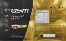 Label for Pro JYM S'mores