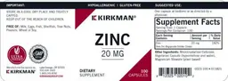 Zinc 20 mg