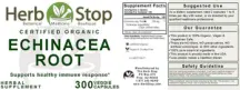 Label for Echinacea Root