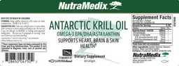 Label for Antarctic Krill Oil