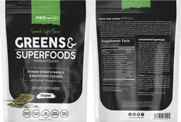 Label for Greens & Superfoods Original