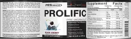 Label for Prolific Black Cherry
