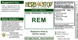 Label for REM