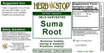 Label for Suma Root