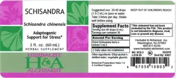 Label for Schisandra