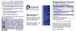 Label for Galactan