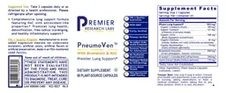 Label for PneumoVen