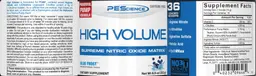 Label for High Volume Blue Frost