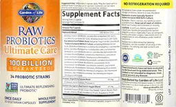 Label for Ultimate Care