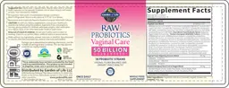Label for Vaginal Care