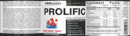Label for Prolific Melon Berry Twist