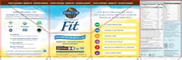 Label for Raw Organic Fit Chocolate Flavor