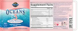 Label for Oceans 3 Healthy Hormones