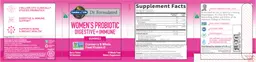 Label for Women's Probiotic Gummies Berry Flavor
