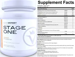 Label for Stage One Orange