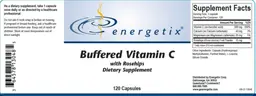 Label for Buffered Vitamin C with Rosehips