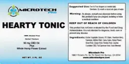Label for Hearty Tonic
