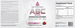 Label for ABC Natural Mixed Berry