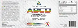 Label for ABCD Australian Gummy Snakes