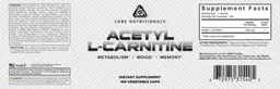 Label for Acetyl L-Carnitine