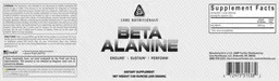 Label for Beta Alanine