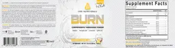 Label for BURN Pineapple Colada