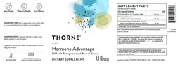 Label for Hormone Advantage