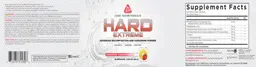 Label for HARD Extreme Pineapple Strawberry