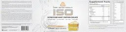 Label for ISO Vanilla Cake