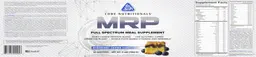 Label for MRP Blueberry Crumb Cake