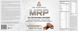 Label for MRP Chocolate Caramel Candy Bar