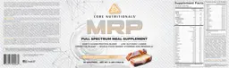 Label for MRP Vanilla Poundcake