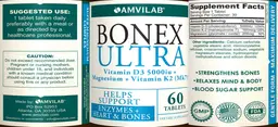 Label for Bonex Ultra