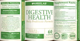 Label for Digestive Health