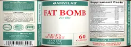 Label for Fat Bomb for Her