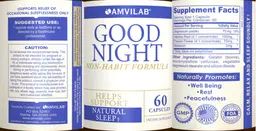 Label for Good Night