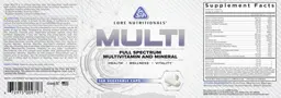 Label for MULTI