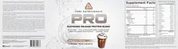 Label for PRO Chocolate Mocha